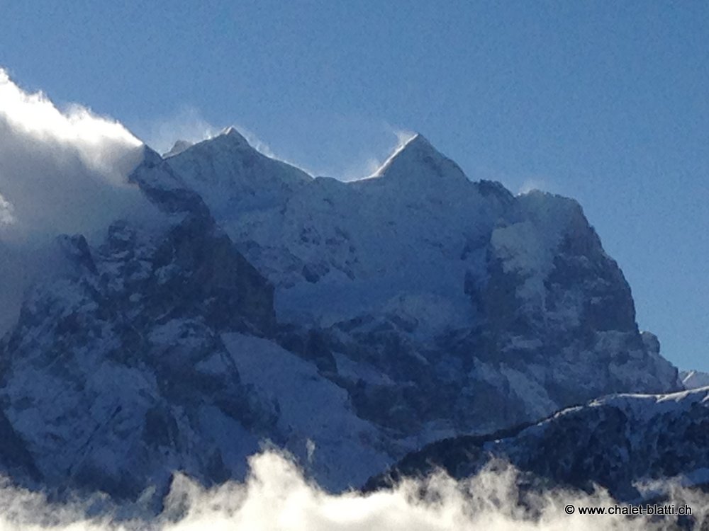 Ausblick in die Berge